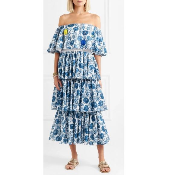 All Things Mochi Barta Midi Dress Excellent Pre-Loved Condition Small - Picture 1 of 10